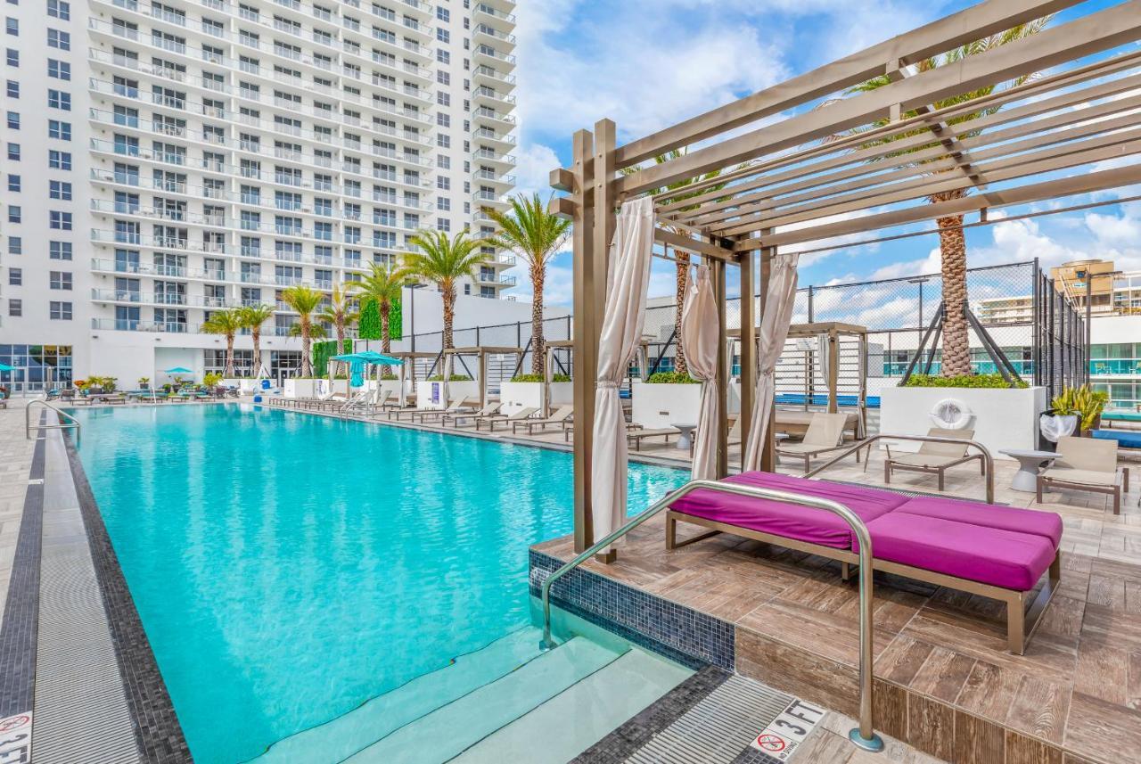 Hyde Beach House Resort - Million Apartment 2Bd 2Ba, Direct Ocean View, 1 Min From Beach, 6 Guests Hollywood Bagian luar foto