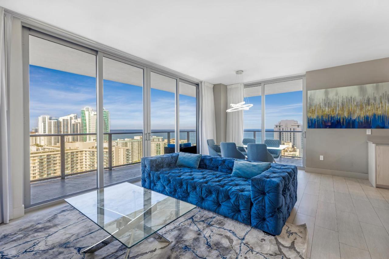 Hyde Beach House Resort - Million Apartment 2Bd 2Ba, Direct Ocean View, 1 Min From Beach, 6 Guests Hollywood Bagian luar foto