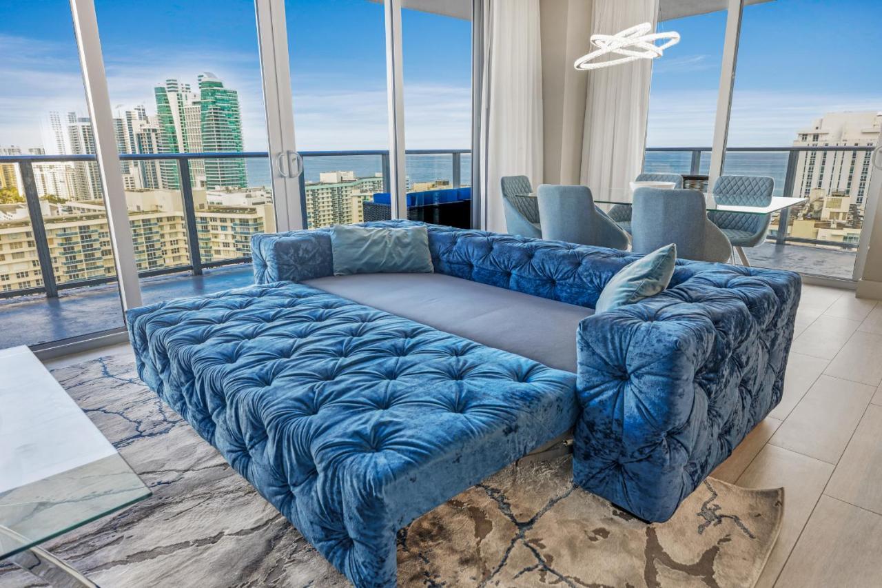 Hyde Beach House Resort - Million Apartment 2Bd 2Ba, Direct Ocean View, 1 Min From Beach, 6 Guests Hollywood Bagian luar foto
